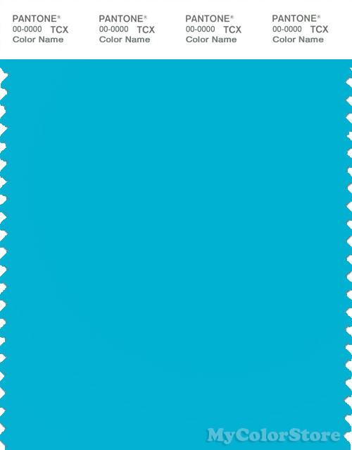 PANTONE SMART 16-4535X Color Swatch Card, Blue Atoll