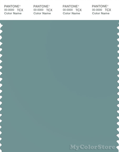 PANTONE SMART 16-4712X Color Swatch Card, Mineral Blue