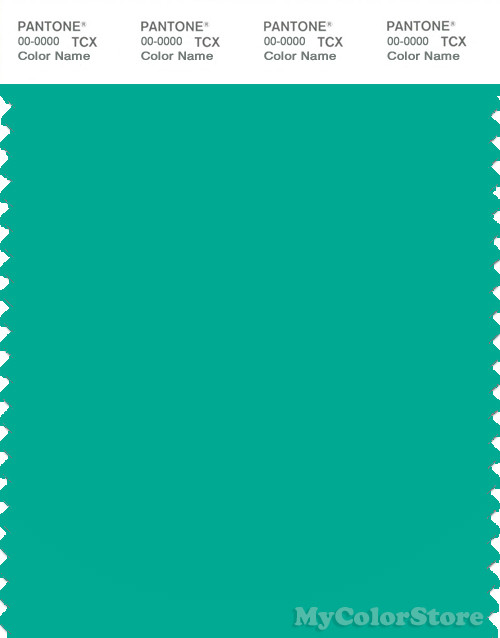 PANTONE SMART 16-5427X Color Swatch Card, Billiard