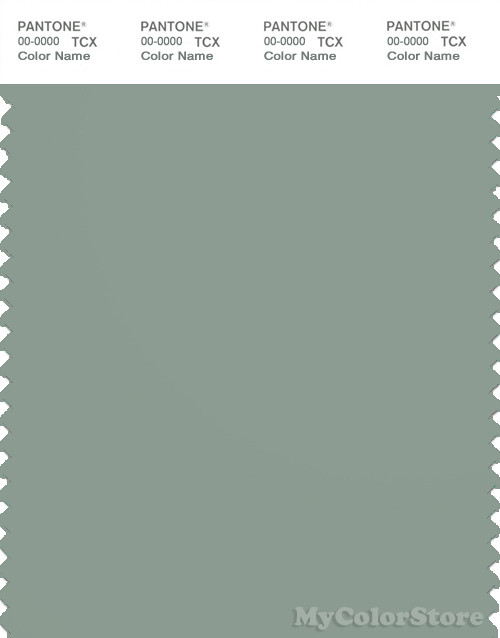 PANTONE SMART 16-5808X Color Swatch Card, Iceberg Green