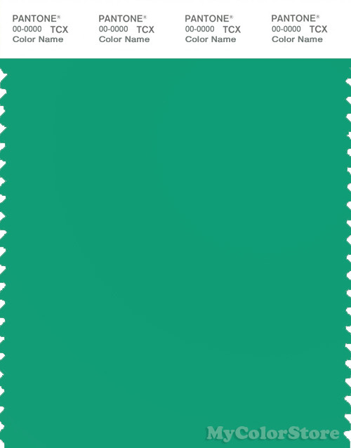 PANTONE SMART 16-5932X Color Swatch Card, Holly Green