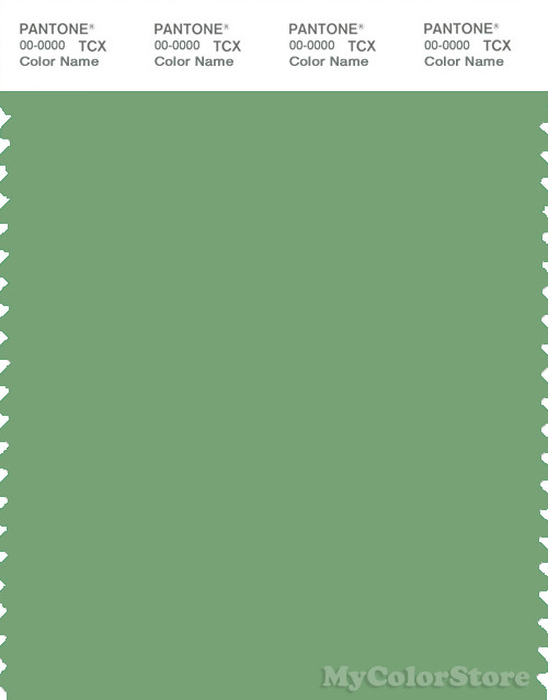 PANTONE SMART 16-6324X Color Swatch Card, Jadesheen