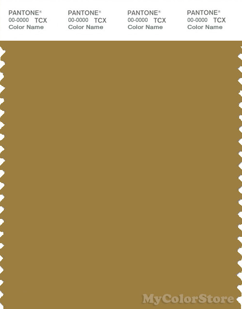 PANTONE SMART 17-0843X Color Swatch Card, Bronze Mist