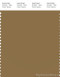 PANTONE SMART 17-0935X Color Swatch Card, Dull Gold