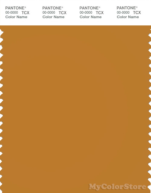 PANTONE SMART 17-1048X Color Swatch Card, Inca Gold
