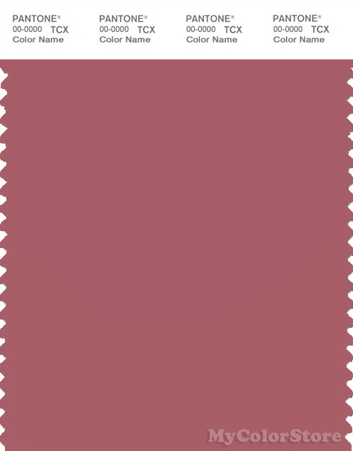 PANTONE SMART 17-1522X Color Swatch Card, Mauvewood
