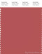 PANTONE SMART 17-1537X Color Swatch Card, Mineral Red