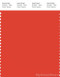 PANTONE SMART 17-1564X Color Swatch Card, Fiesta