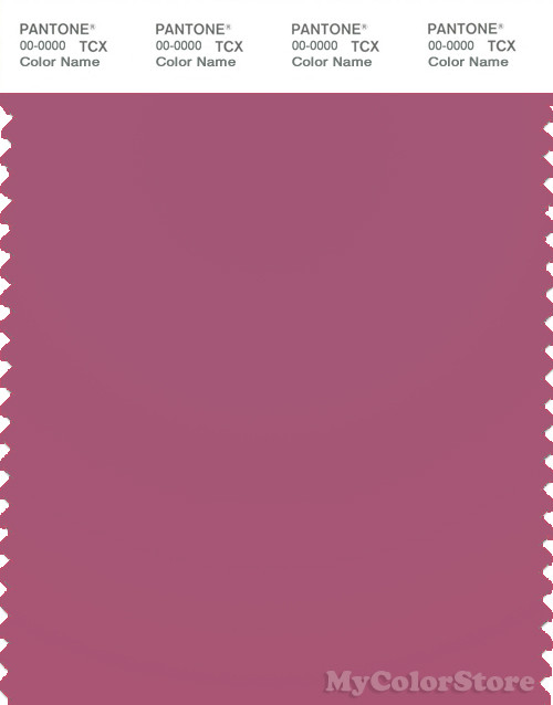 PANTONE SMART 17-1818X Color Swatch Card, Red Violet