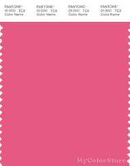 PANTONE SMART 17-1937X Color Swatch Card, Hot Pink