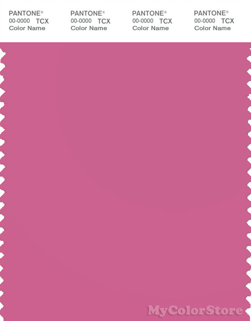 PANTONE SMART 17-2520X Color Swatch Card, Ibis Rose