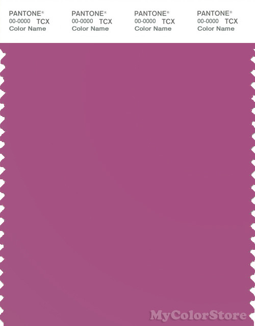 PANTONE SMART 17-2617X Color Swatch Card, Dahlia Mauve