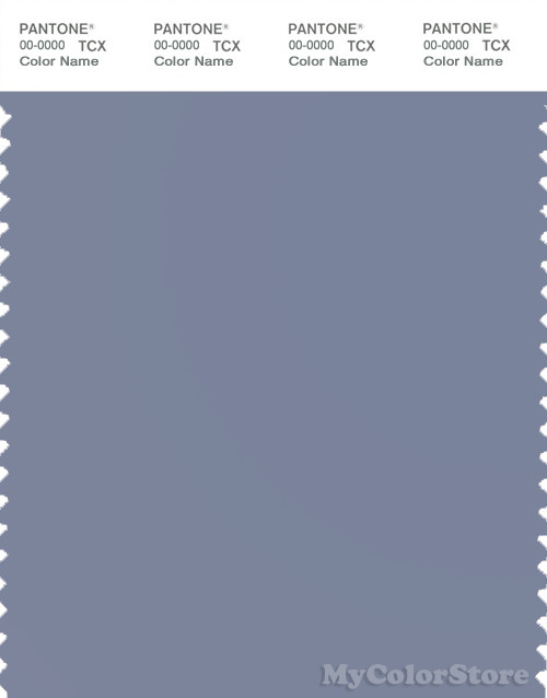PANTONE SMART 17-3915X Color Swatch Card, Tempest