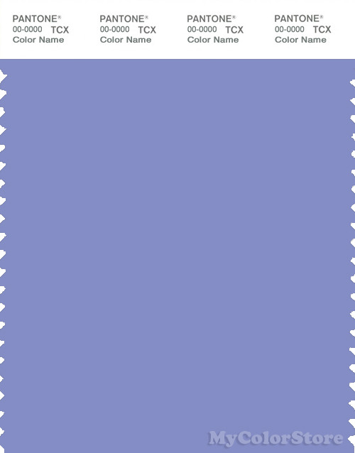 PANTONE SMART 17-3930X Color Swatch Card, Jacaranda