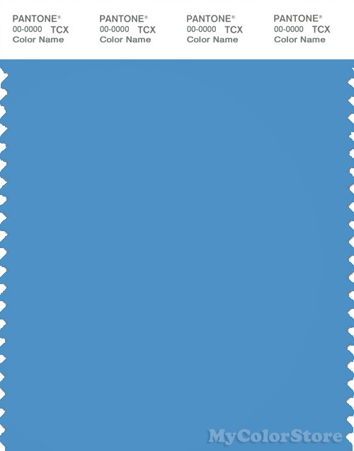 PANTONE SMART 17-4139X Color Swatch Card, Azure Blue