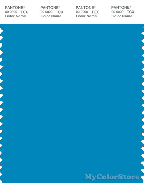 PANTONE SMART 17-4433X Color Swatch Card, Dresden Blue