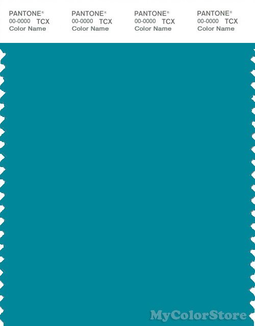 PANTONE SMART 17-4735X Color Swatch Card, Capri Blue