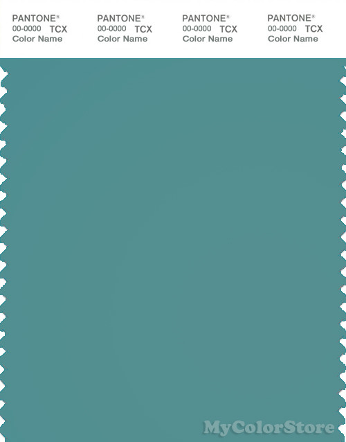 PANTONE SMART 17-4818X Color Swatch Card, Bristol Blue