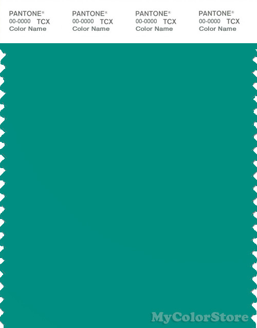 PANTONE SMART 17-5330X Color Swatch Card, Dynasty Green