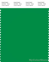 PANTONE SMART 17-6153X Color Swatch Card, Fern Green