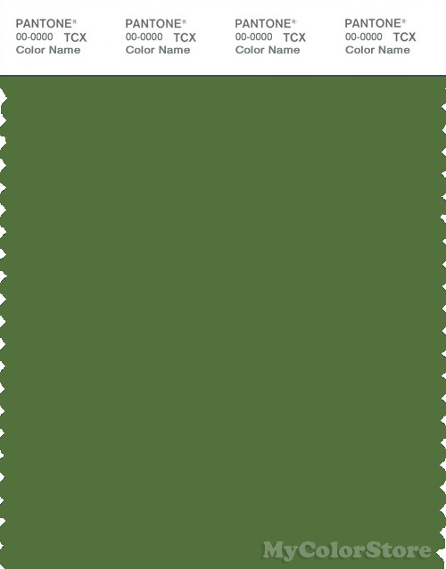 PANTONE SMART 18-0130X Color Swatch Card, Cactus