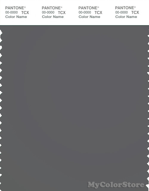 PANTONE SMART 18-0201X Color Swatch Card, Castlerock