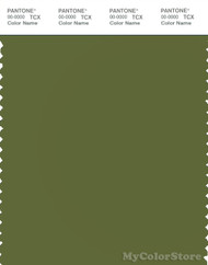 PANTONE SMART 18-0328X Color Swatch Card, Cedar Green