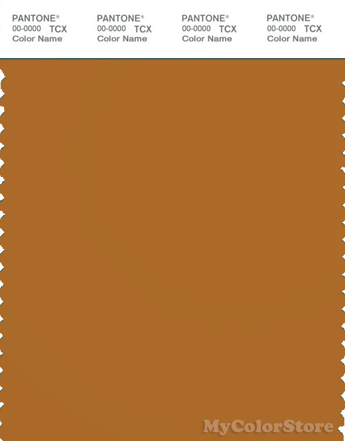PANTONE SMART 18-1160X Color Swatch Card, Sudan Brown
