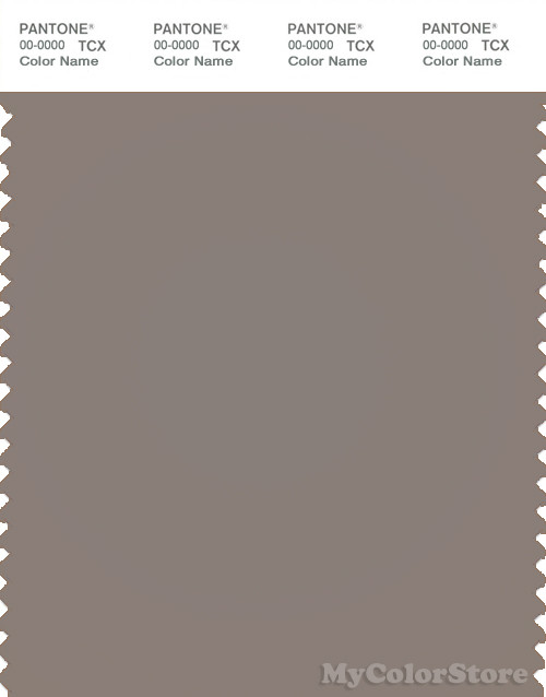 PANTONE SMART 18-1210X Color Swatch Card, Driftwood