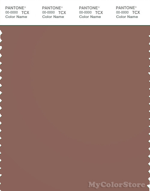 PANTONE SMART 18-1421X Color Swatch Card, Cognac