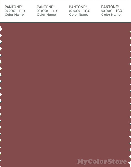 PANTONE SMART 18-1426X Color Swatch Card, Pompeii