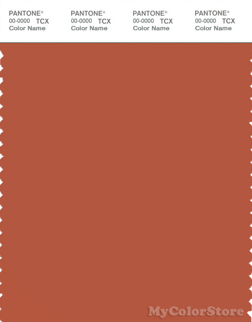 PANTONE SMART 18-1451X Color Swatch Card, Autumn Glaze