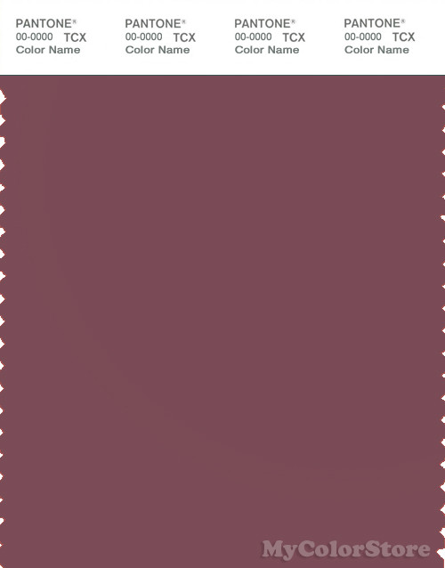 PANTONE SMART 18-1614X Color Swatch Card, Nocturne