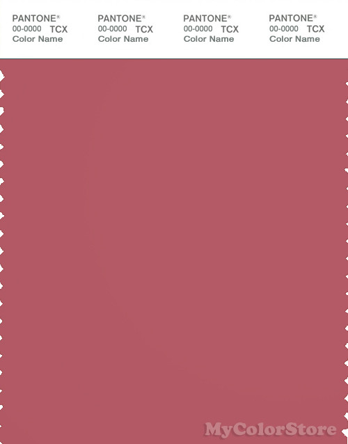 PANTONE SMART 18-1634X Color Swatch Card, Baroque Rose