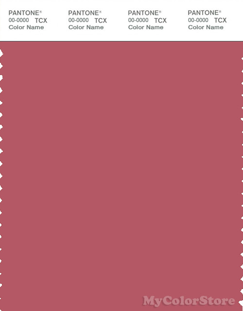 PANTONE SMART 18-1635X Color Swatch Card, Slate Rose