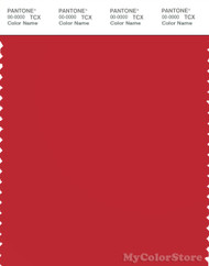 PANTONE SMART 18-1655X Color Swatch Card, Mars Red