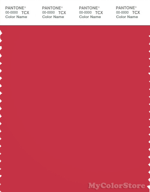 PANTONE SMART 18-1661X Color Swatch Card, Tomato Puree