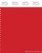 PANTONE SMART 18-1662X Color Swatch Card, Flame Scarlet