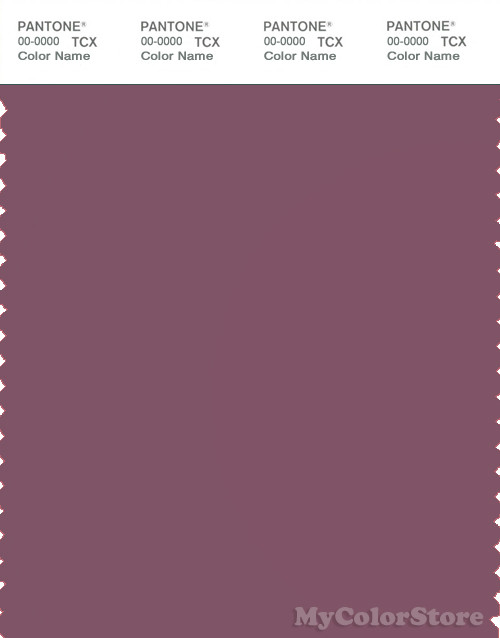 PANTONE SMART 18-1709X Color Swatch Card, Tulipwood
