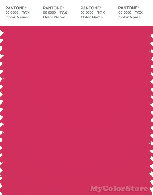 PANTONE SMART 18-1754X Color Swatch Card, Raspberry