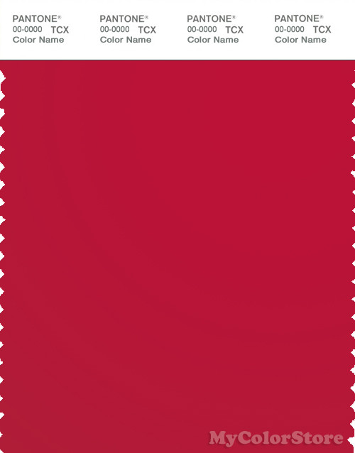 PANTONE SMART 18-1761X Color Swatch Card, Ski Patrol