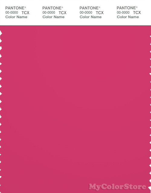 PANTONE SMART 18-2043 TCX Color Swatch Card | Pantone Raspberry Sorbet