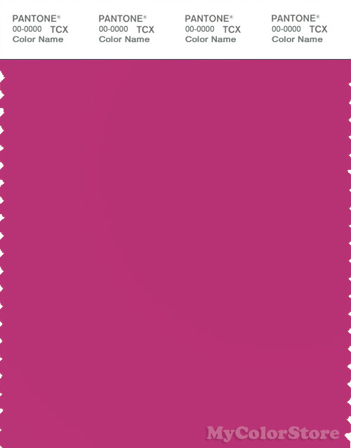 PANTONE SMART 18-2336X Color Swatch Card, Very Berry