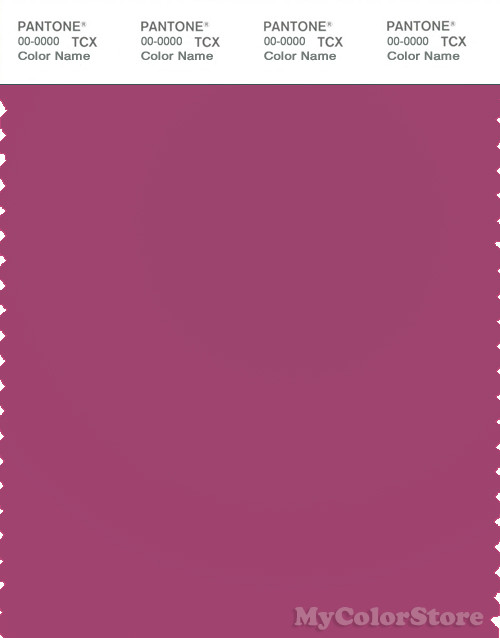 PANTONE SMART 18-2525X Color Swatch Card, Magenta Haze