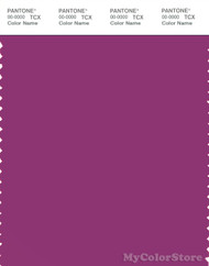 PANTONE SMART 18-2929X Color Swatch Card, Purple Wine