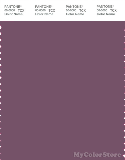 PANTONE SMART 18-3013X Color Swatch Card, Berry Conserve