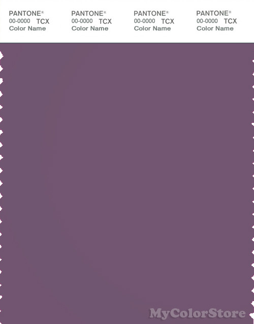 PANTONE SMART 18-3415X Color Swatch Card, Grape Jam