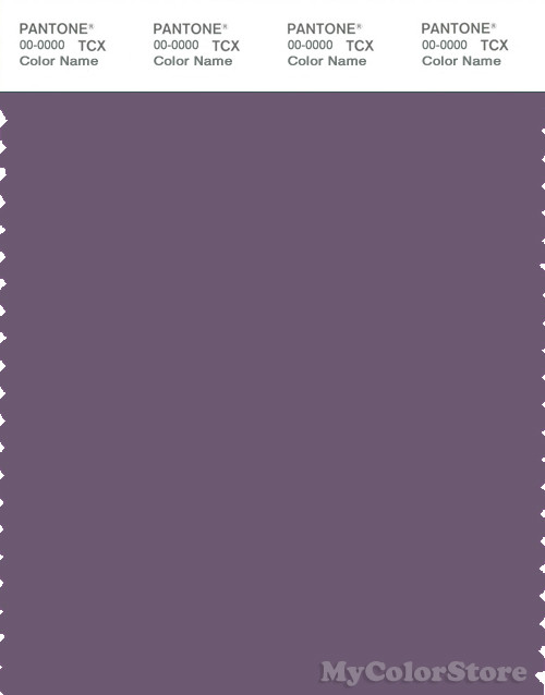 PANTONE SMART 18-3715X Color Swatch Card, Montana Grape