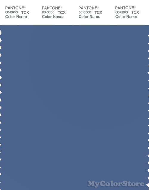 PANTONE SMART 18-3928X Color Swatch Card, Dutch Blue