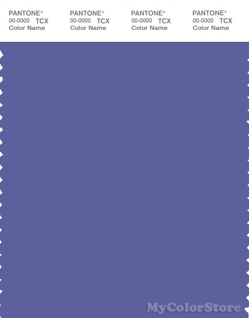 PANTONE SMART 18-3944X Color Swatch Card, Violet Storm